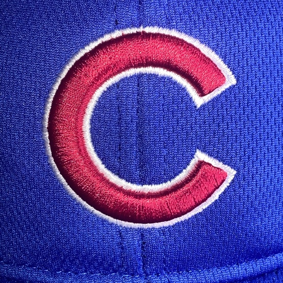 EUC Chicago Cubs Youth Ball Cap Hat OC Sports Adjustable OSFM Baseball MLB Blue - Picture 2 of 8